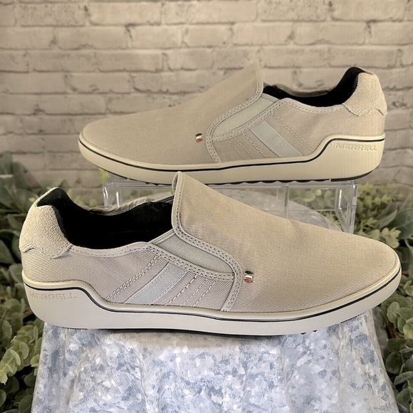 Merrell Primer Laceless Vent Paloma Canvas Slip-on Sneakers Men’s 11.5M 🌟NWOT - Picture 6 of 11